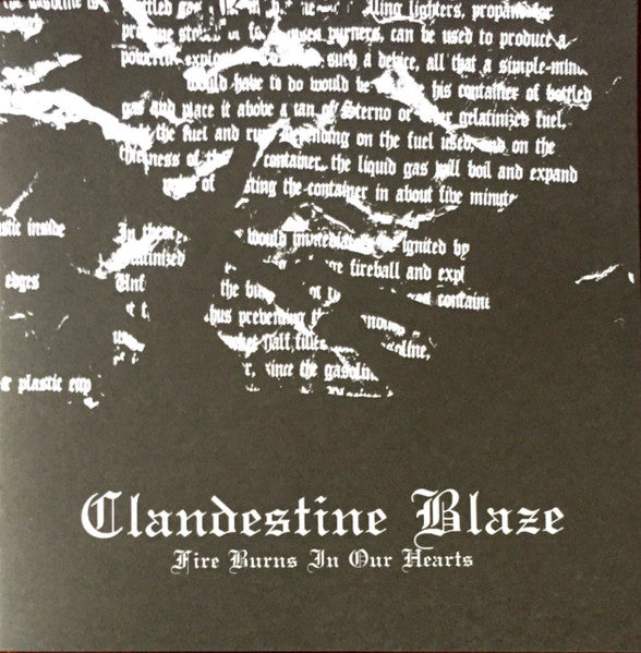 Clandestine Blaze – Fire Burns In Our Hearts CD