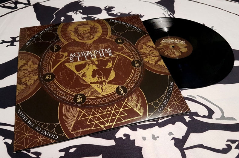 ACHERONTAS / SLIDHR - Split LP