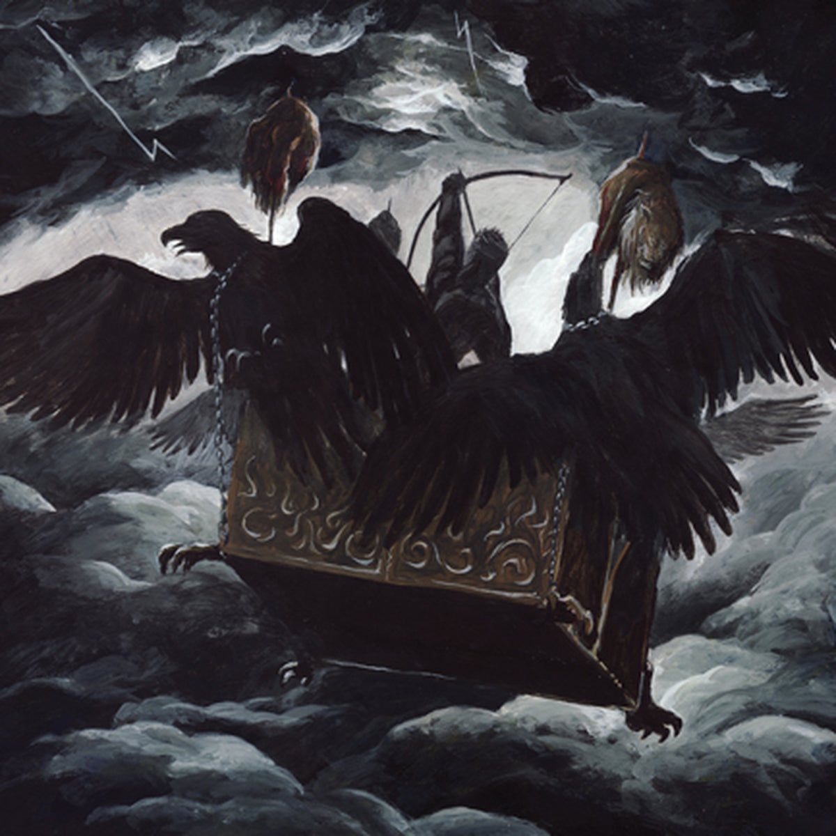 Synarchy DEATHSPELL OMEGA - The Synarchy of Molten Bones LP — Salvation Distro