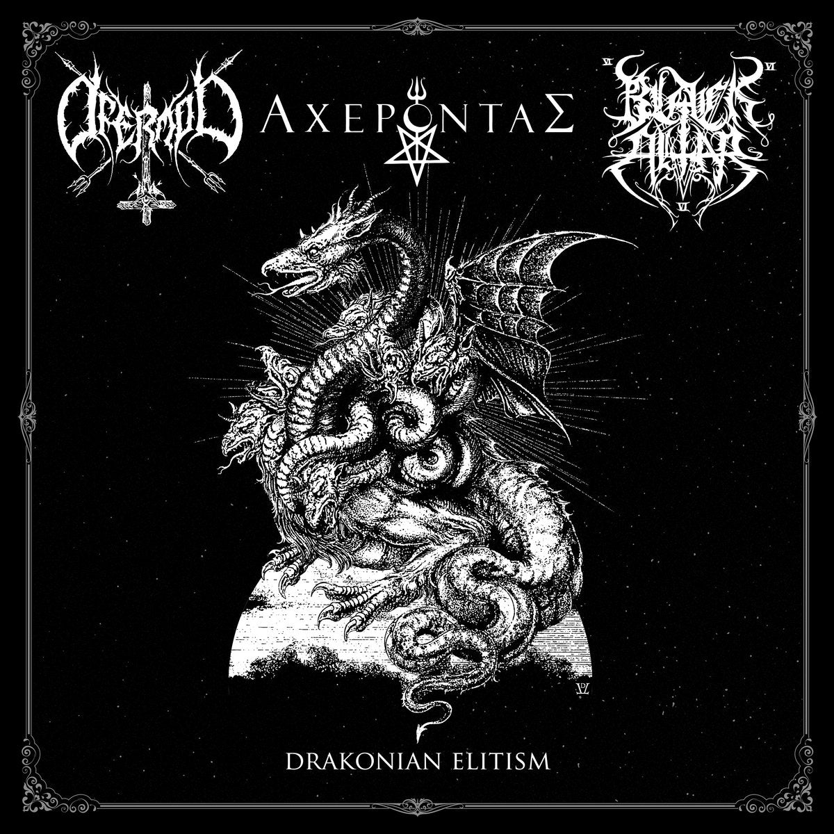 OFERMOD / ACHERONTAS / BLACK ALTAR - Split DLP*bent corner