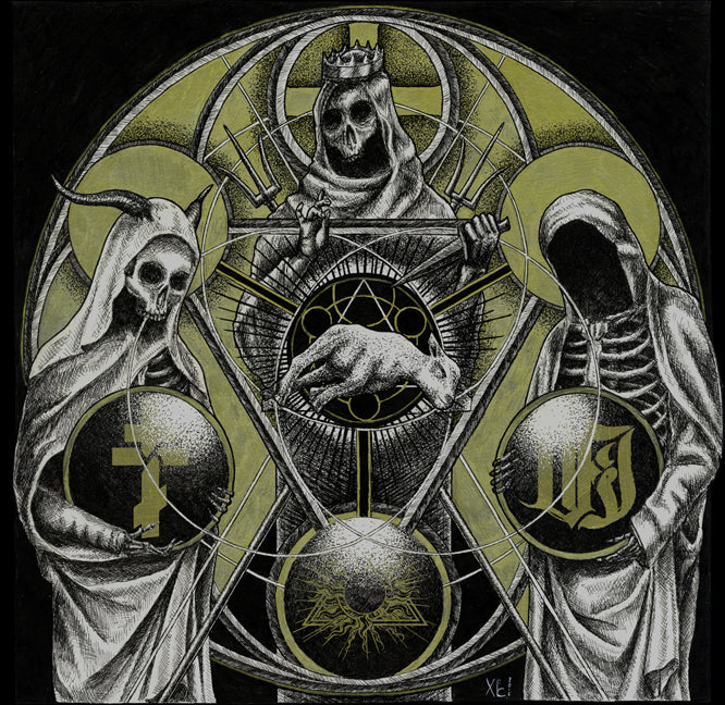 VI / Temple of Baal / The Order of Apollyn - split LP