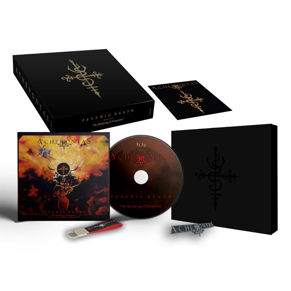 Acherontas - P S Y C H I C D E A T H  CD Box