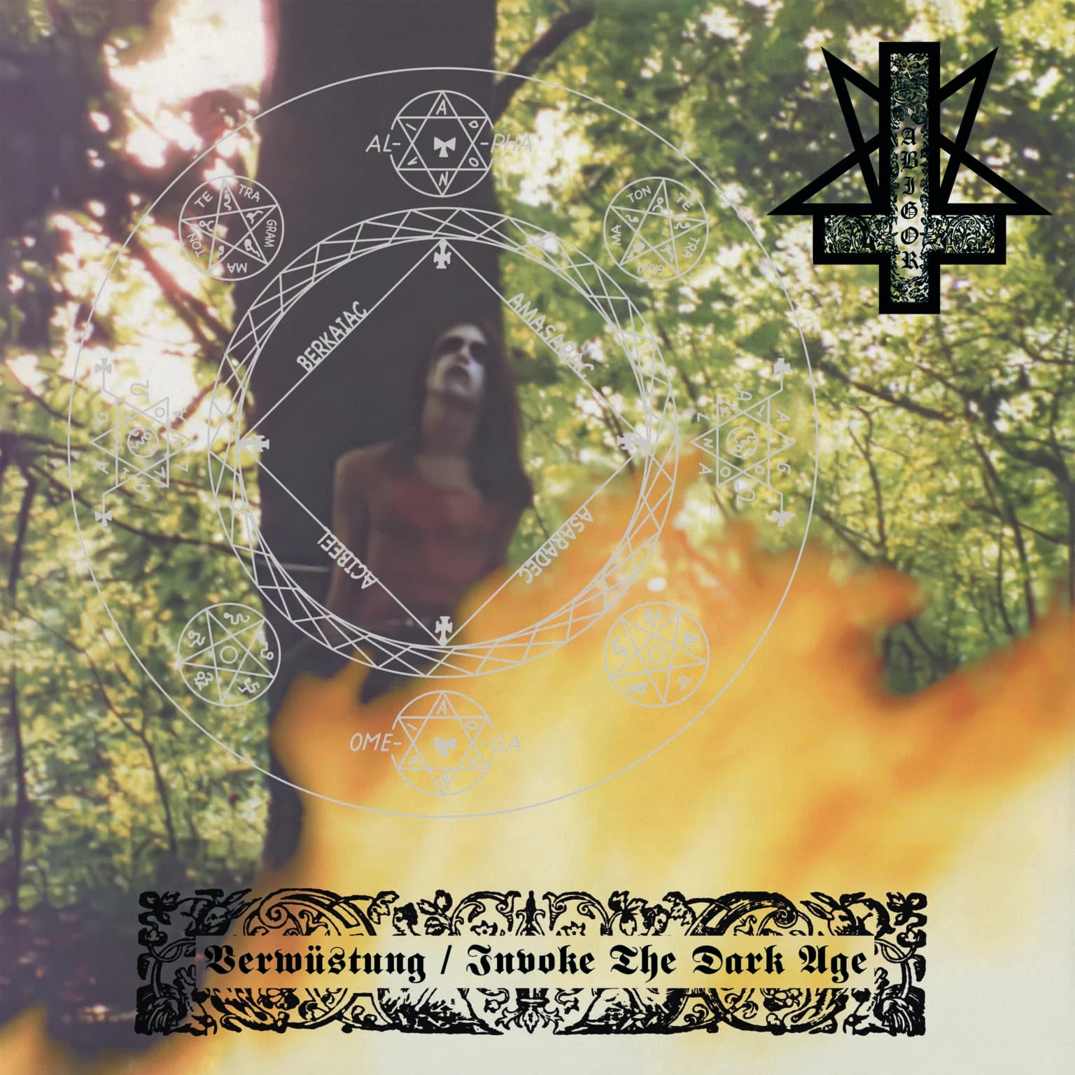 Abigor - Verwüstung / Invoke the Dark Age LP